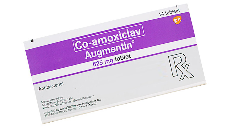 Augmentin (amoxicillin and clavulanate potassium) 625 mg Tablets