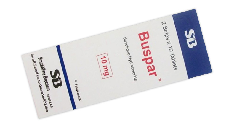 Buspar (buspirone hydrochloride) 10 mg Tablets